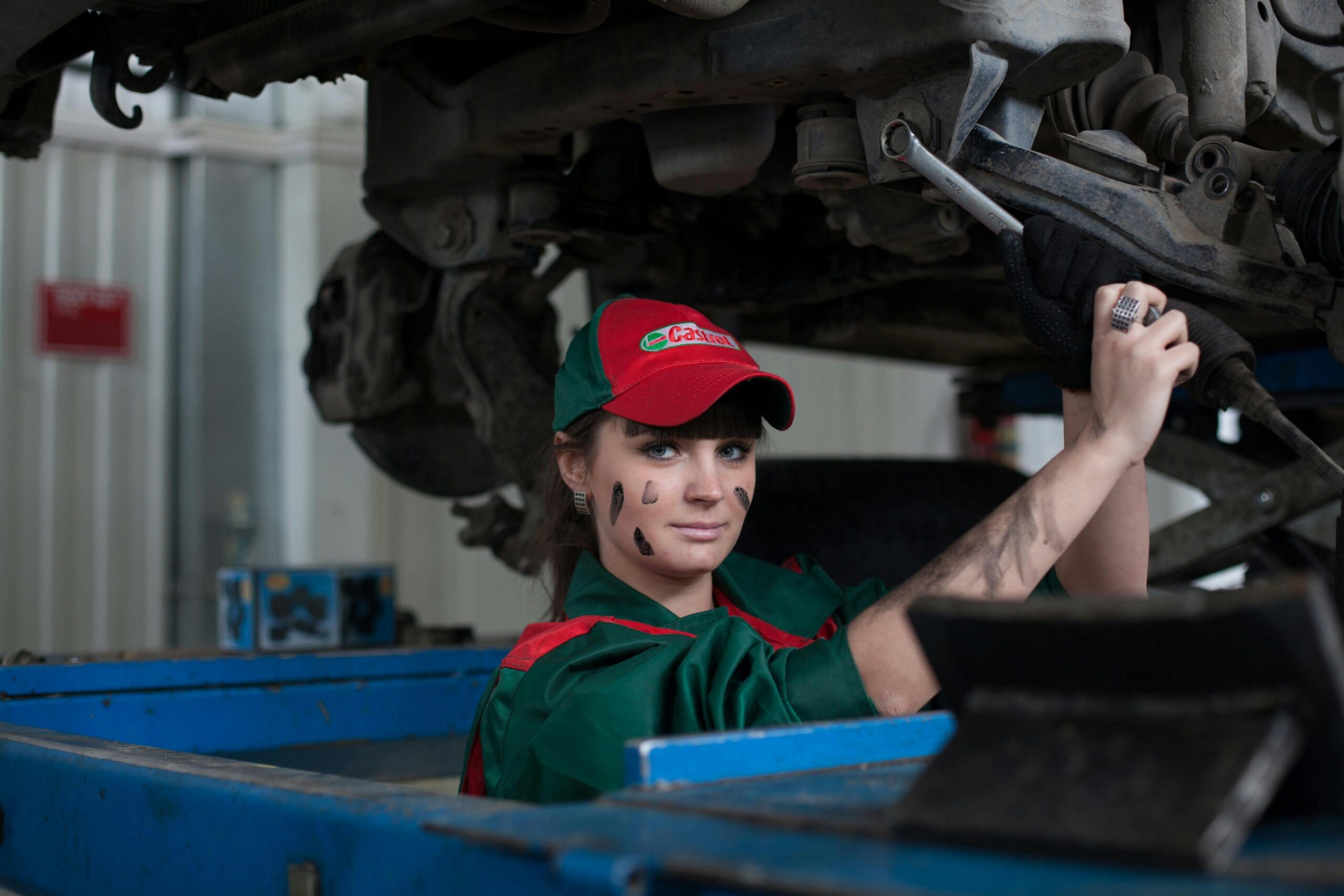 Photo by Pixabay: https://www.pexels.com/photo/woman-holding-gray-steel-wrench-279949/